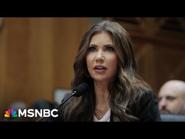 Katty Kay: Was Secretary Noem performing for an audience of one at hearing?