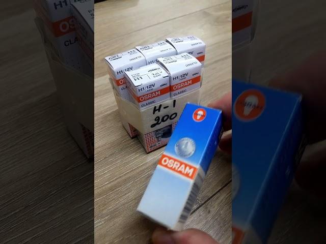 Оригинала уже нет Лампа OSRAM - Китайская подделка!