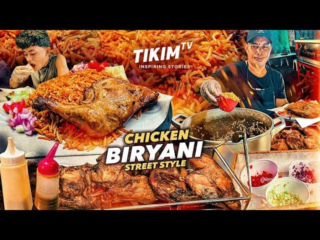 STREET Style CHICKEN BIRYANI with Basmati Rice in UST Manila | University Street Food | TIKIM TV