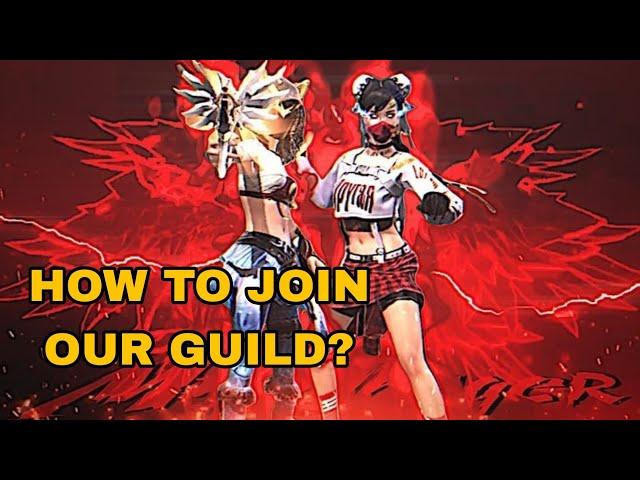 HOW TO JOIN OUR GUILD? NEW GUILD FOR GIRLS | GIRLS GUILD IN FREE FIRE | GIRLS GUILD