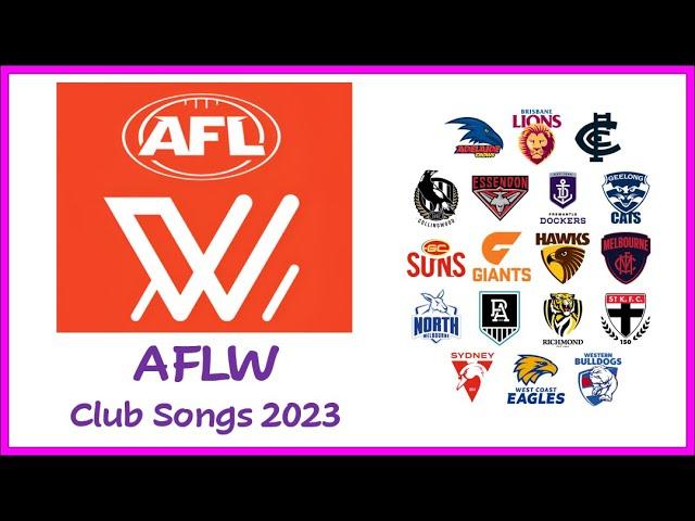 AFLW (AFL Women's) Club Songs 2023 - Jack Vid