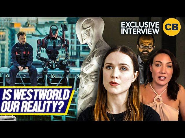 Is Westworld our Reality? Evan Rachel Wood and Lisa Joy discuss Google AI chatbot (exclusive)