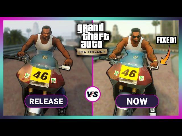 GTA Trilogy Definitive Edition - Release vs Now (2024) Comparison