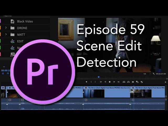 E59 - Scene Edit Detection - Adobe Premiere Pro CC 2020