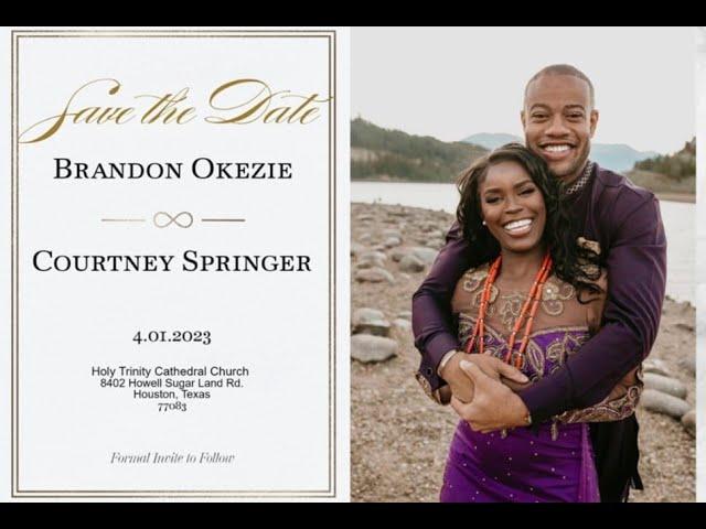 BEST BLACK AMERICAN & NIGERIAN TRADITIONAL WEDDING. COURTNEY & BRANDON