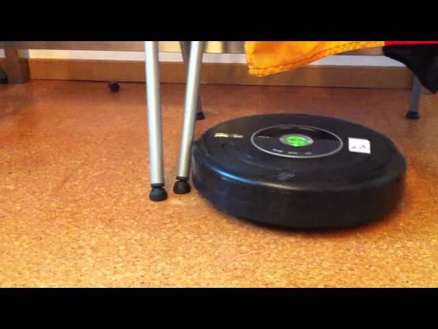 iRobot Roomba 581 im Einsatz - Staubsaugerroboter