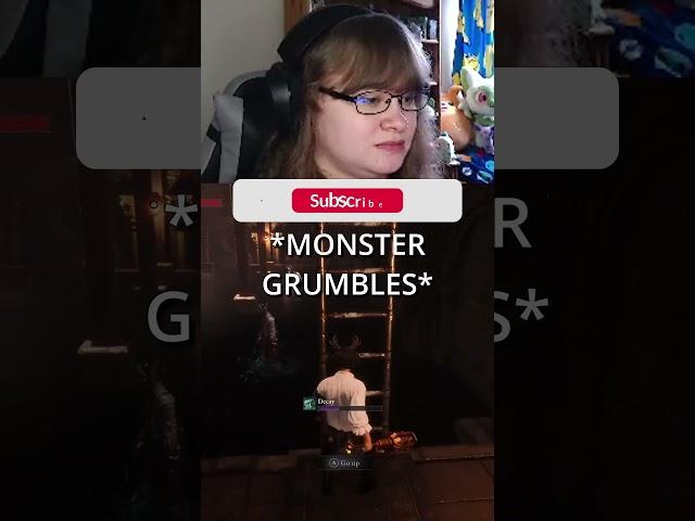 What do YOU hear the monster say?