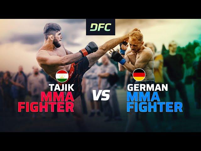 German MMA-Fighter vs. Tajik MMA-Fighter | Brutal Fight  | DFC