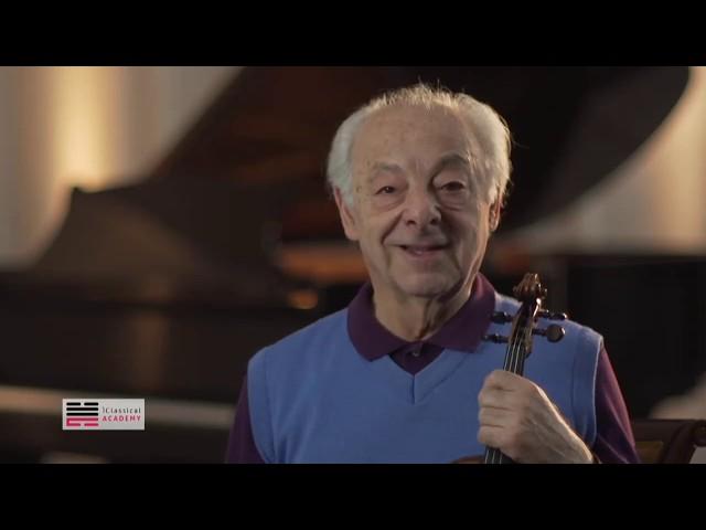 VIOLIN MASTERCLASSES- MEET GYORGY PAUK