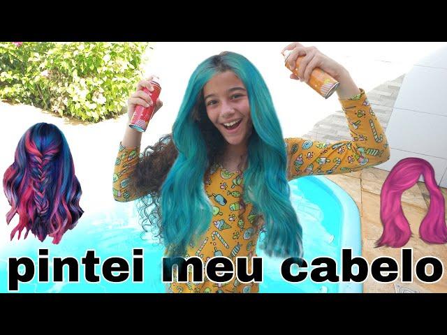 pintei meu cabelo e olha o que aconteceu |FAMILIA LIMA BR
