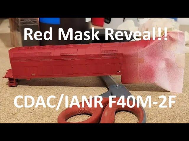 HO Scale: F40M-2F Kitbash (Part 12) Red Reveal