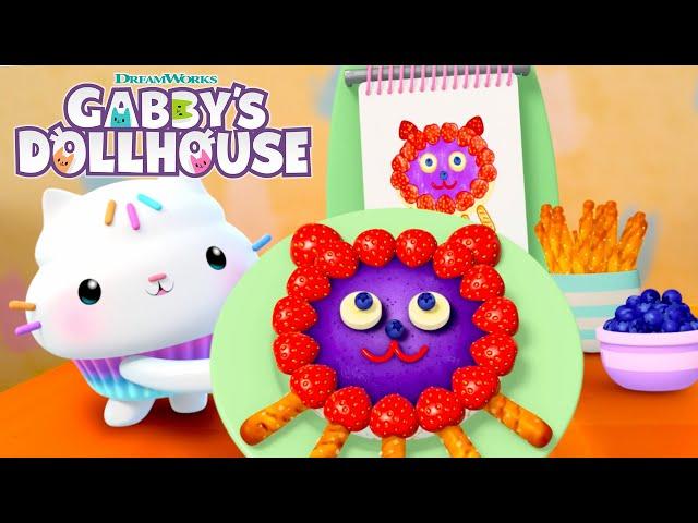 Crafting Our Favorite Gabby Cats with Yummy Snacks! | GABBY'S DOLLHOUSE