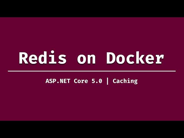 Redis on Docker