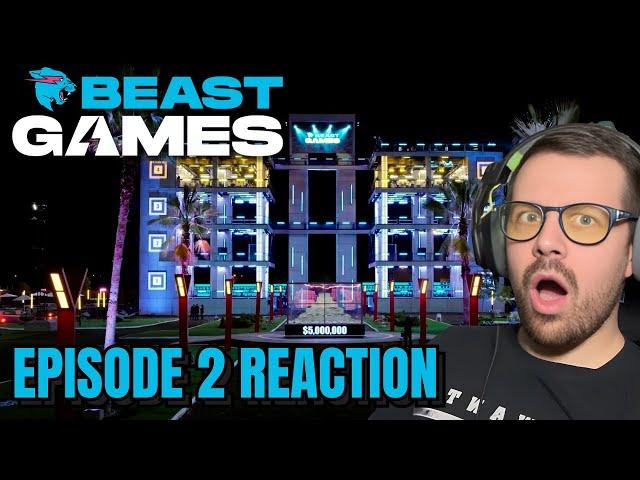 Beast Games Episode 2 Reaction!! | "500 People Trapped In My City"