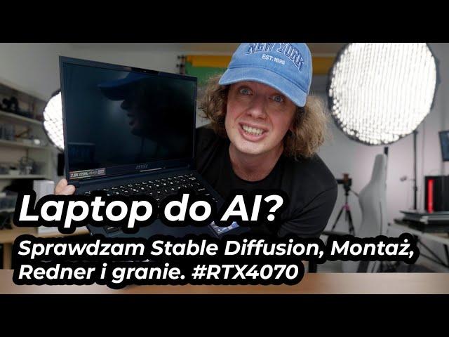 Laptop do wszystkiego? AI, Montaż i Gry na Stealth 14 AI Studio #ai #laptop #sztucznainteligencja