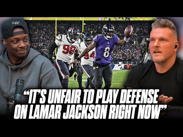 "It's Unfair To Play Defense Against Lamar Jackson Right Now" | Everything DB On The Pat McAfee Show