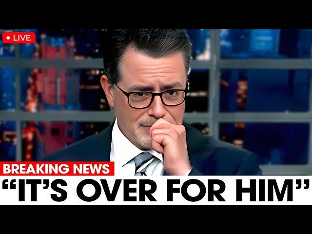 5 MIN AGO: Stephen Colbert CRIES And Resigns On Live TV