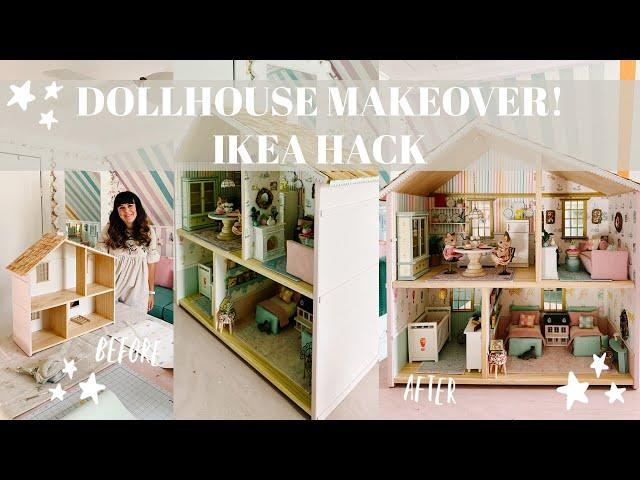 Ikea Dollhouse Hack! With the cutest details!