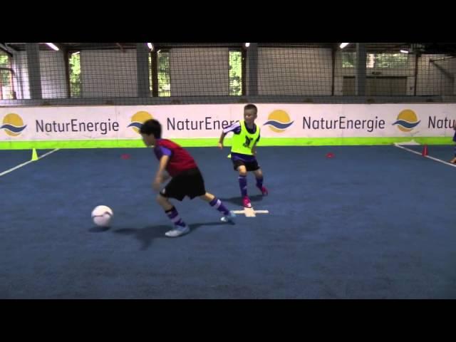 Fussballtraining: Zweikampfduell #1 - Spielform - Taktik