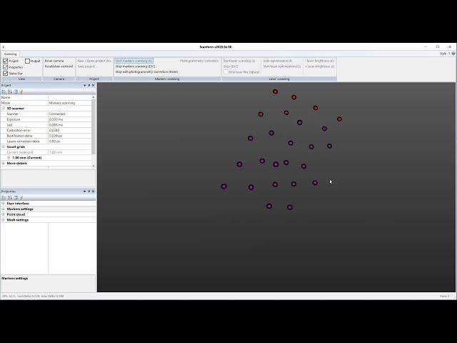 Measuring of two 100 mm gauge blocks with Scanform 3D scanner