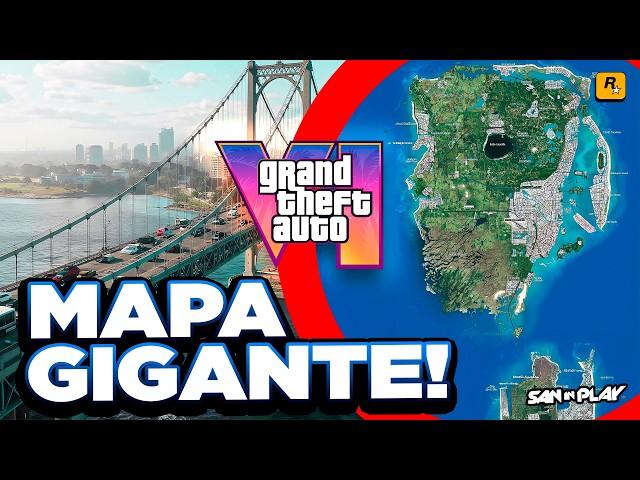 GTA 6 Map is going to be HUGE! - Modder Reveals how long it takes to cross the Map... #gta6