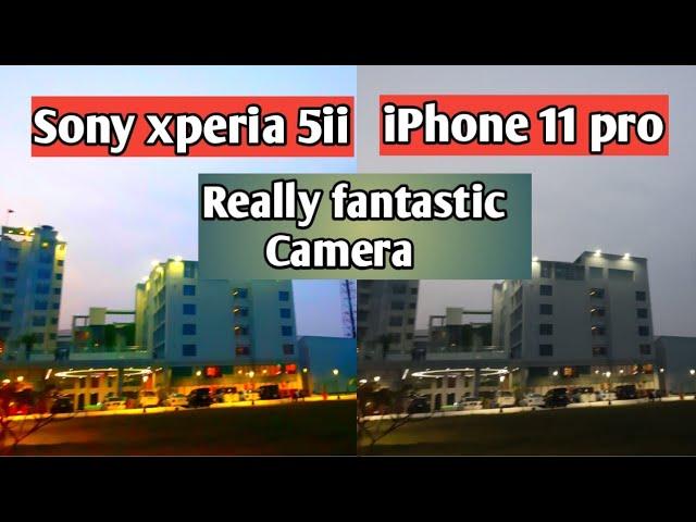 Sony xperia 5ii Camera test vs iPhone 11 pro camera