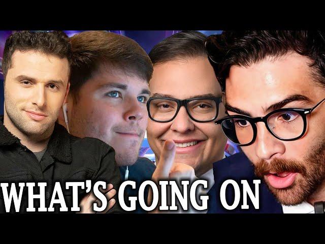 ConnorEatsPants Discuss Politic With George Santos In Fortnite | Hasanabi & AustinShow Reacts