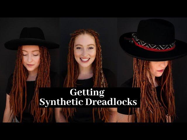 Getting Synthetic Dreadlocks for the FIRST TIME!