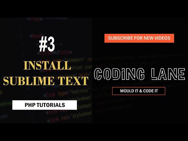 Download and Install Sublime Text | Sublime Text For 32 Bit | Sublime Text For 64 Bit - Coding Lane