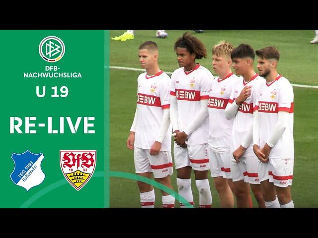 RE-LIVE | TSG 1899 Hoffenheim U 19 vs. VfB Stuttgart U 19 | U 19-DFB-NACHWUCHSLIGA 2024/25