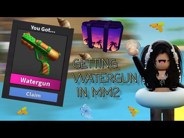 NEW summer BOX godly WATERGUN showcase in MM2