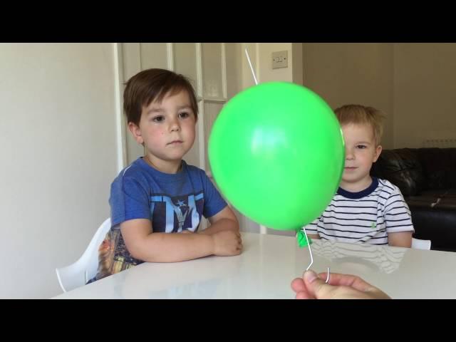 Ways to pierce a balloon without popping it - Kids Science Experiment