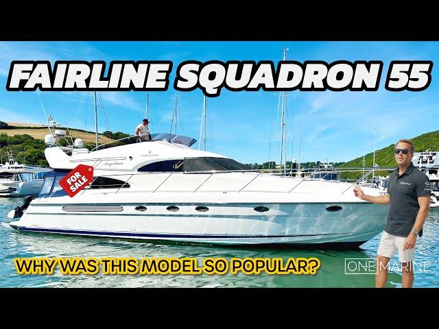 Why is this model so popular? - Fairline Squadron 55 Walkthrough