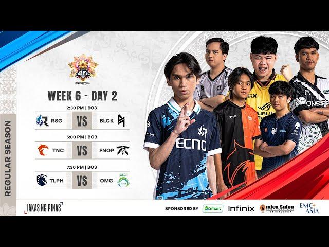  LIVE | MPL PH S14 | ENGLISH - Week 6 Day 2