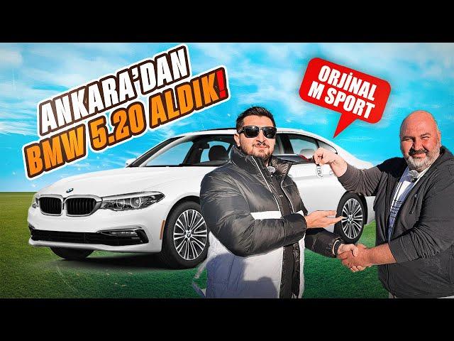 ANKARADAN BMW 520 ALDIK !