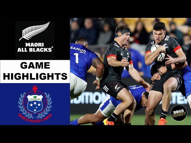 Maori All Blacks vs Samoa HIGHLIGHTS | Rugby Highlights 2021