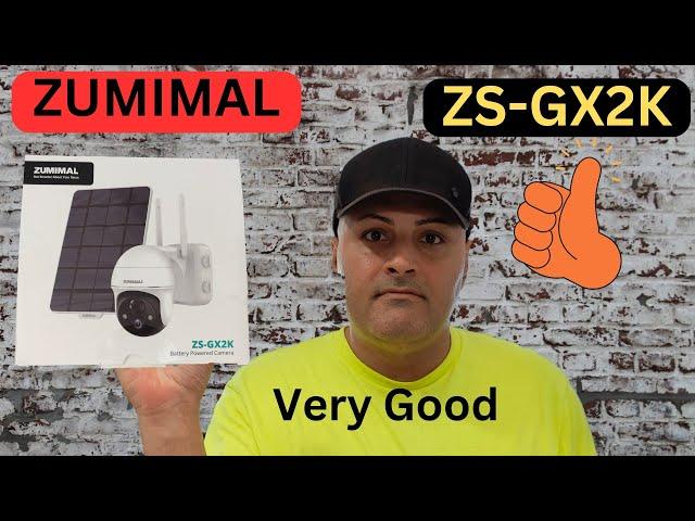 BEST SOLAR  SECURITY CAMERA ZUMIMAL ZS-GX2K