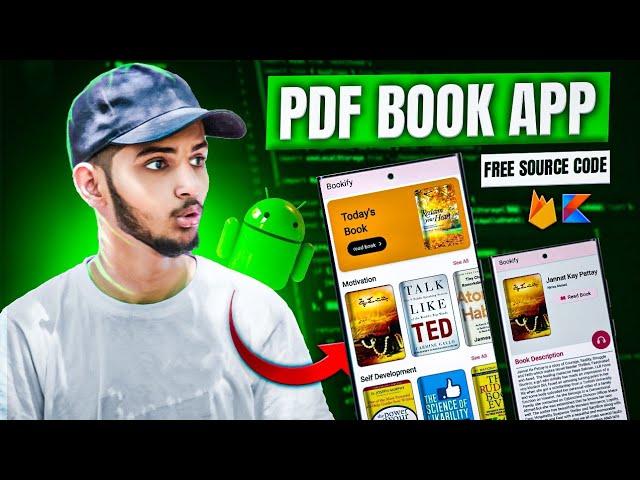 Create Book App in Android Studio 2024 (Step By Step with Firebase )