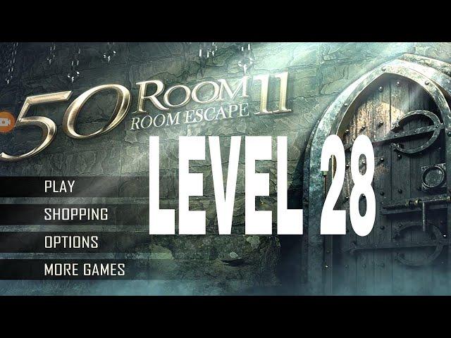 50 Room Escape 11 Level 28 Walkthrough