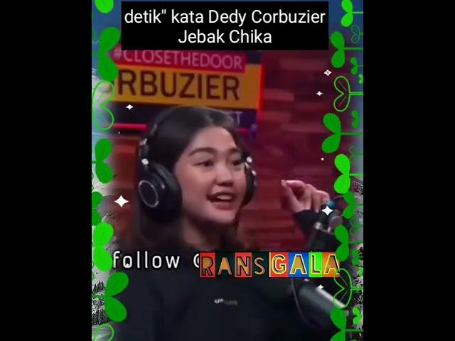 detik" chika keceplosan kena pancing deddy corbuzier,langsung kena mentalll #thofu #shorts #chika