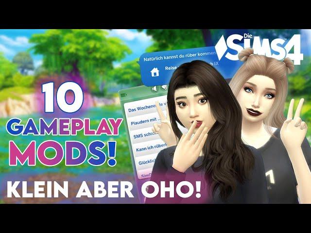 10 KLEINE GAMEPLAY MODS FÜR DIE SIMS 4! Haushaltshilfe einziehen lassen uvm. [DEUTSCH] Nesmeralda 