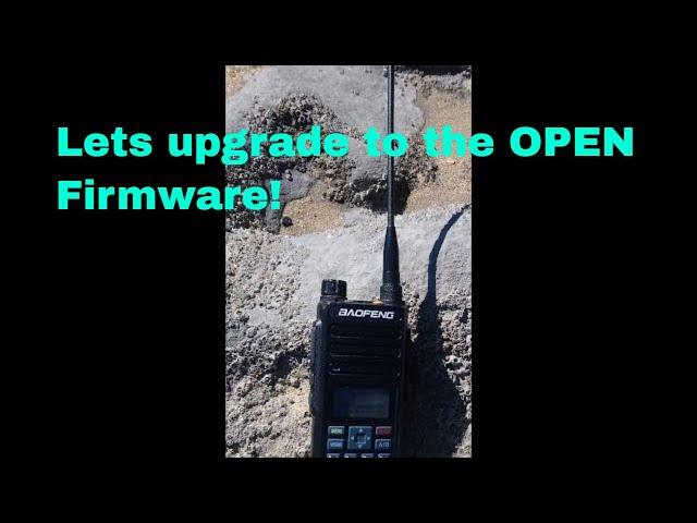 Upgrading the Baofeng DM 1801 to the Open Firmware