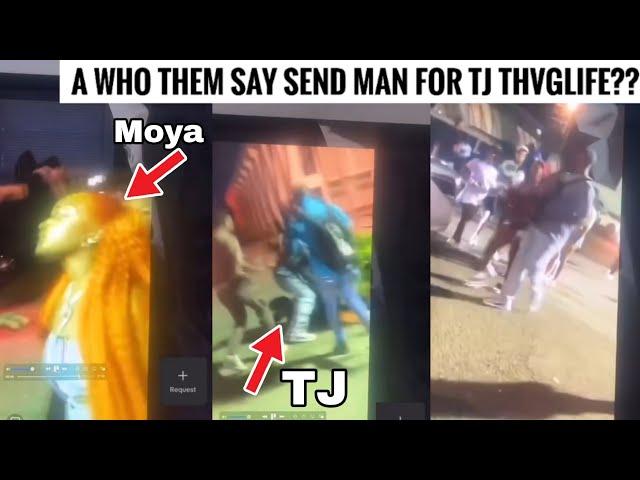 LIVE FOOTAGE Of TJ Thuglife Get BOX UP CAUGHT ON CAMERA At Rebel Party! He SPEAKS OUT, Moya Get it