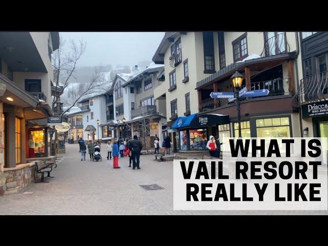 Vail Ski Resort - The Ski Area & The Villages