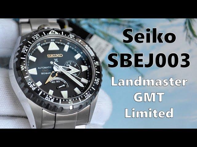 Обзор Seiko SBEJ003 Landmaster 6R64 Limited Edition / Модель 2018 года