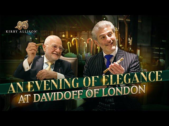 Another Evening of Elegance at Davidoff of London | Smoking the Davidoff Signature No 1