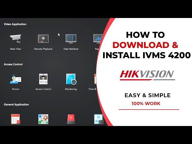 [NEW] How To Download and Install IVMS 4200