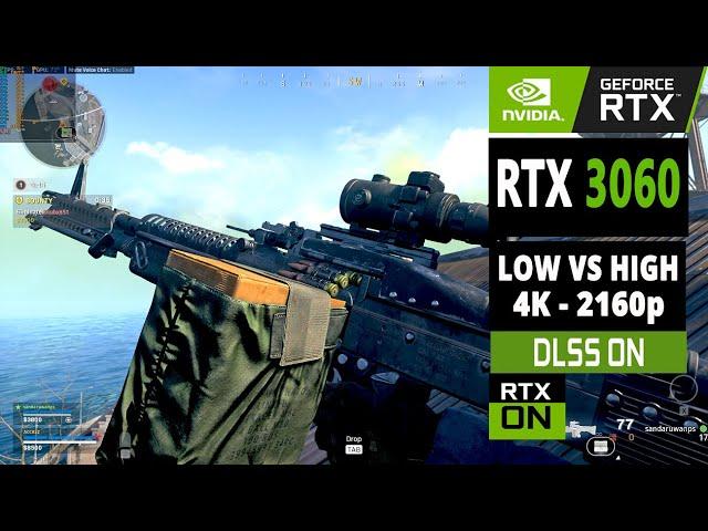 Call of Duty: Warzone - RTX 3060 12GB + Core i5-10400f / Low - High Settings [4K UHD] Testing