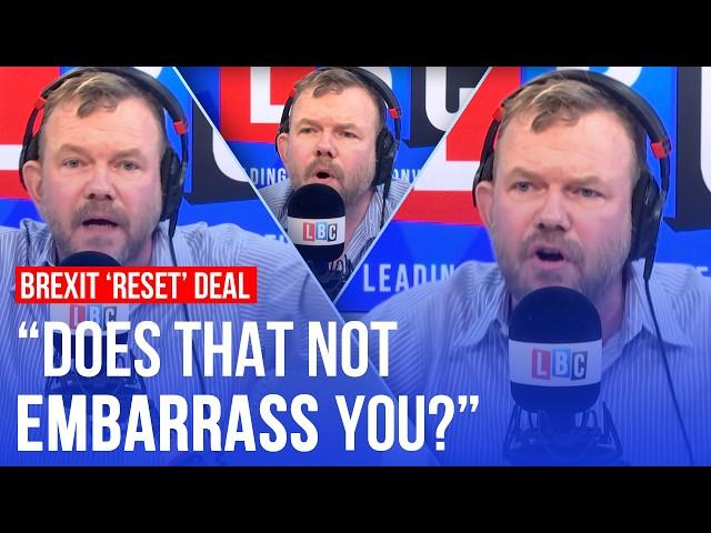 Brexiteer calls James O’Brien ‘to see how many times he’d be interrupted’ | LBC