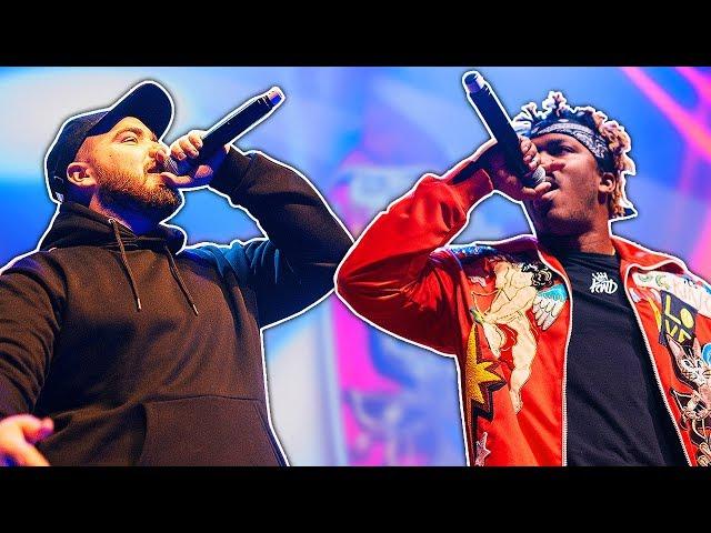 KSI & Randolph Perform "Beerus" at VidCon London